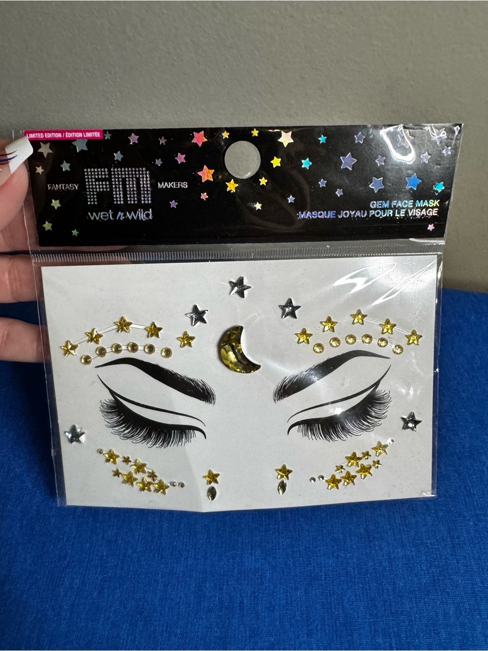 5/$25 NWT wet n wild Gold Gem Face Mask Stickers - Lunar Festival Face Gems